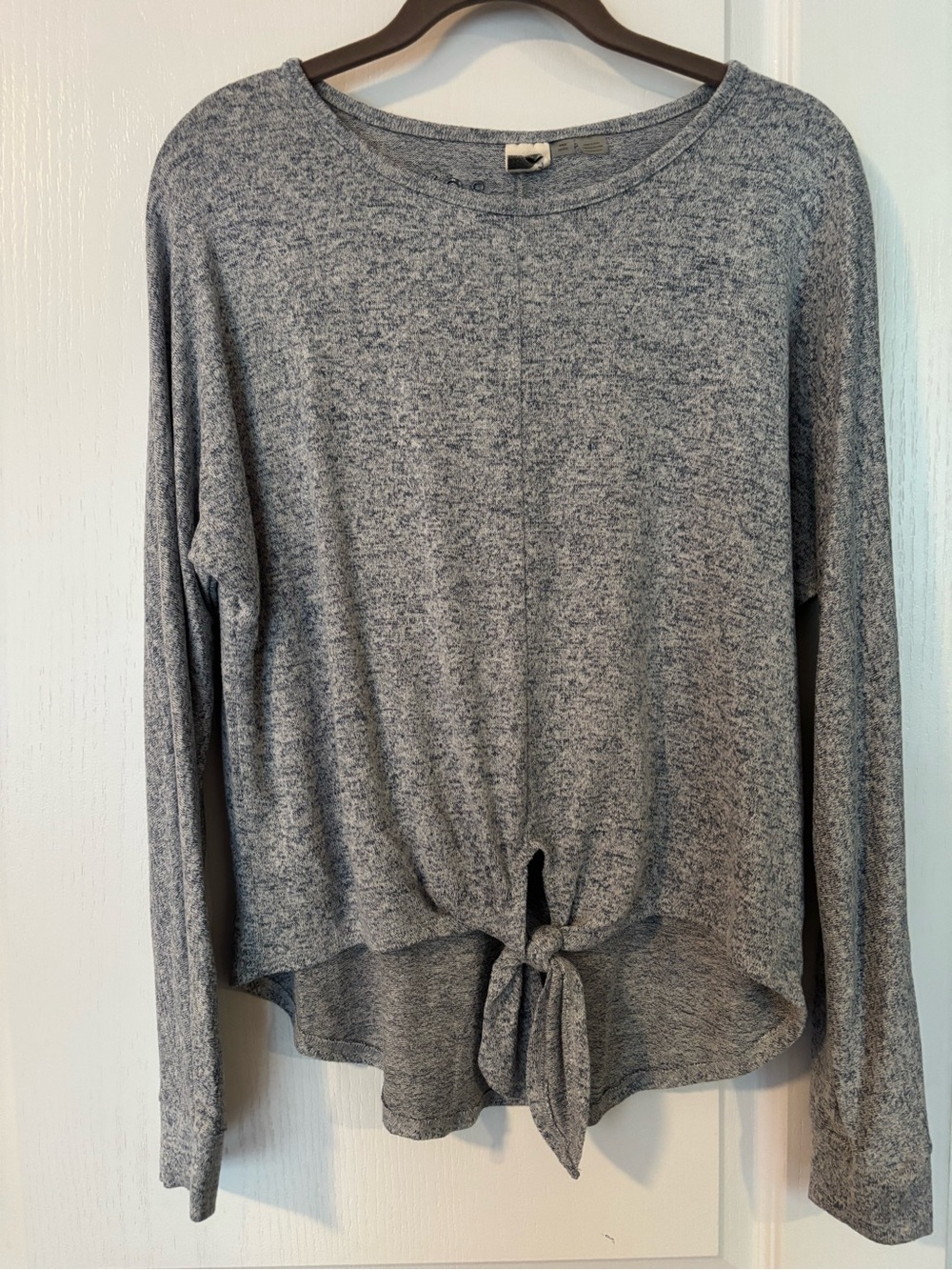 Roxy women’s size M SUPER SOFT blue gray heathered long sleeve top, BNWOT